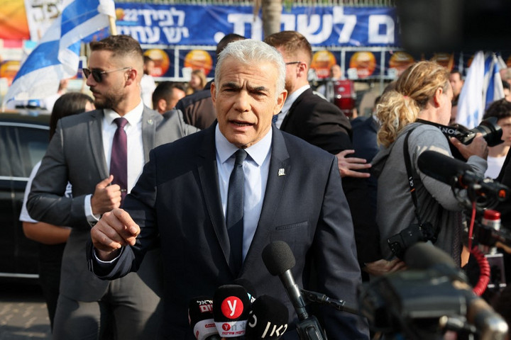 Fotó: AFP/Jack Guez Szavazás a kneszet százhúsz képviselői helyéről