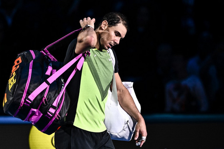 Fotó: AFP Nadal második meccsén is kikapott