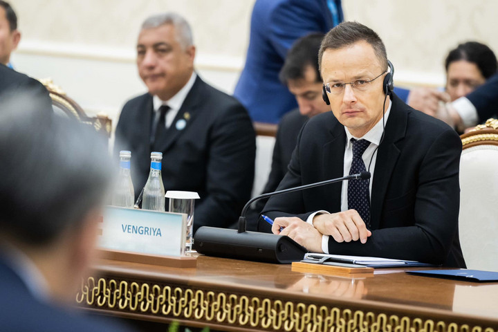 Fotó: Facebook/Szijjártó Péter Szijjártó: Magyarország a „béke fórumaként” tekint a Türk Államok Szervezetére