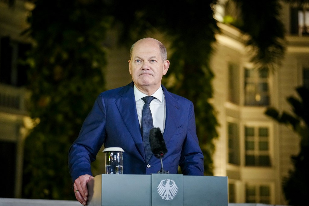 Scholz: Hiba volt orosz gázfüggőségbe taszítani Németországot