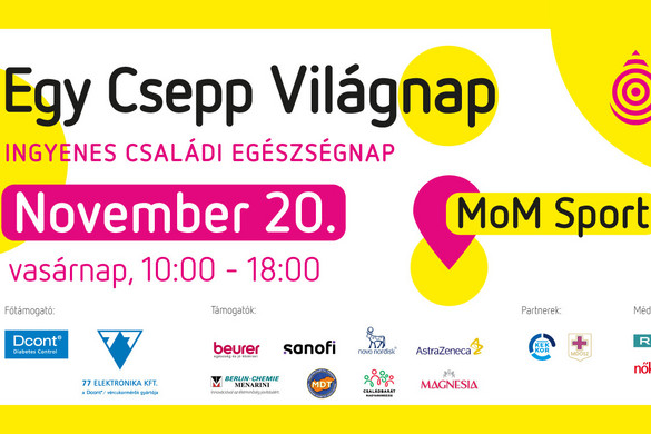 Az egészséges életmódot népszerűsíti az Egy Csepp Világnap