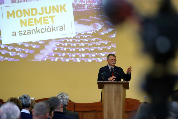 Kövér László: A szankciós politika magas inflációt, energiaválságot és recessziós veszélyt hozott