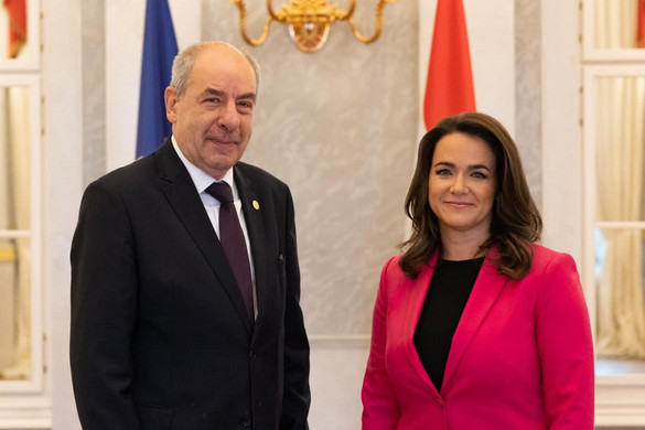 Novák Katalin találkozója az Alkotmánybíróság elnökével