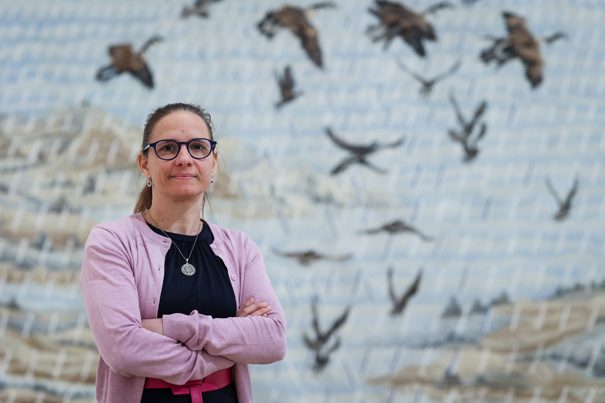 Fotó: MH/Hegedűs Róbert Tíz év után nagyon szívesen állítana össze még egy kiállítást Shirin Neshat munkáiból