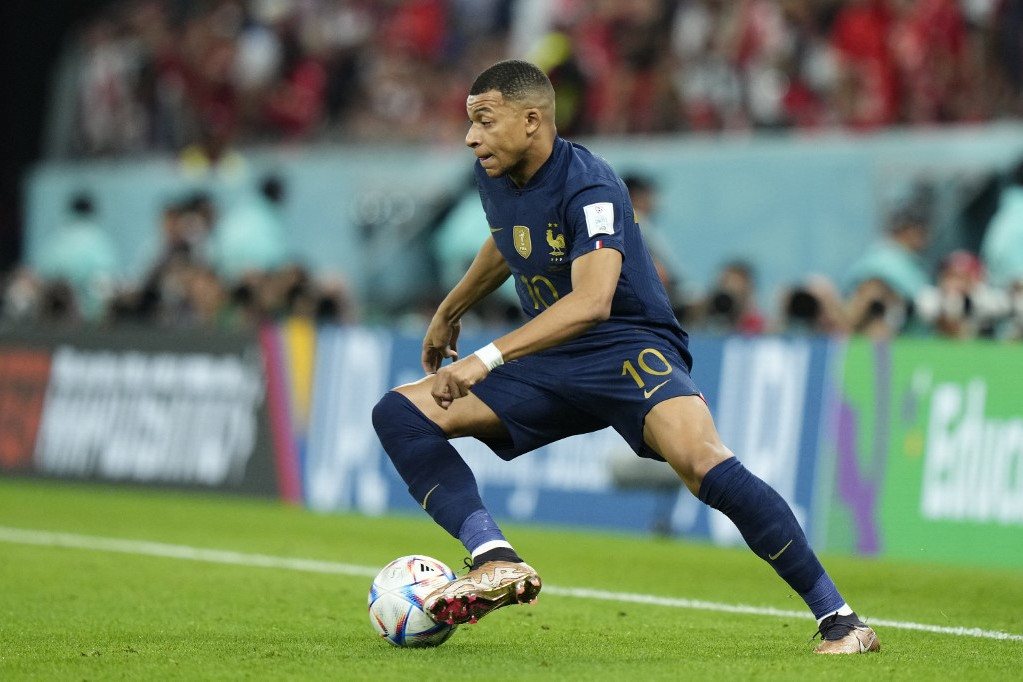Fotó: AFP/Jose Breton Kylian Mbappé már három gólos, ki tudja, vasárnap a lengyelek ellen betalál-e