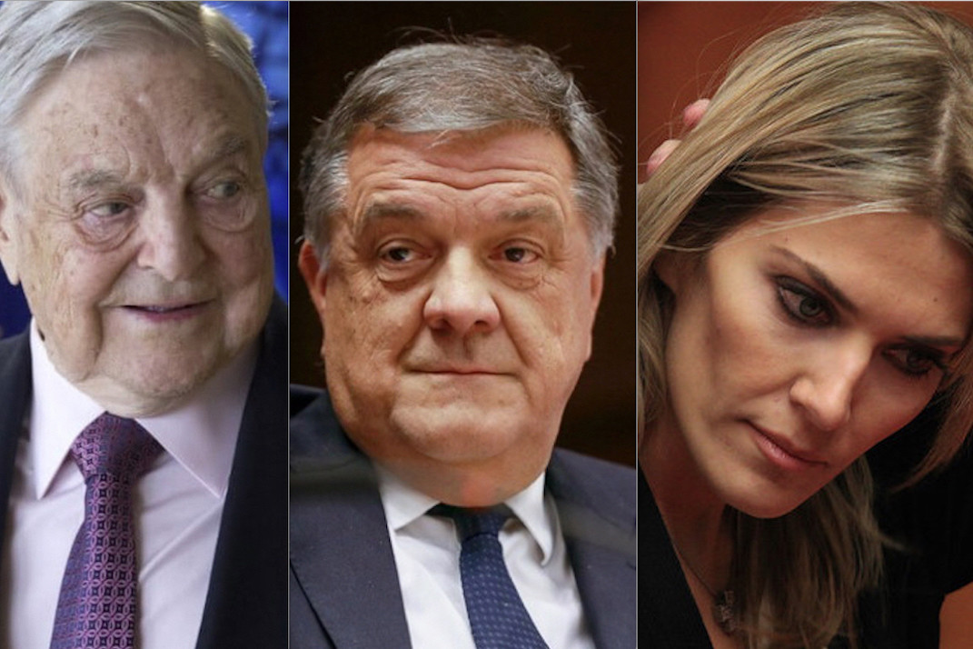Fotó: Twitter.com Soros egyik bizalmasa is főszereplője a korrupciós botránynak.