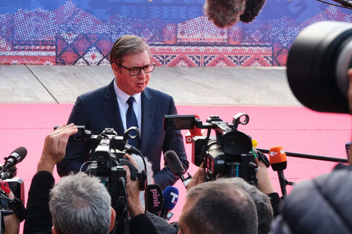 Fotó: Nangka Press / Hans Lucas via AFP Aleksandar Vučić: Szerbia érdeke az első