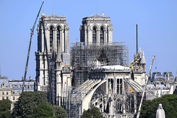 A Notre-Dame-székesegyház 2024 végén nyílik meg