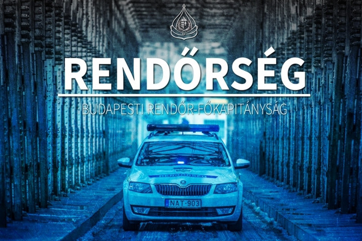 Fotó: police.hu Két embert megkéselt, egy autót felgyújtott egy férfi Budapesten