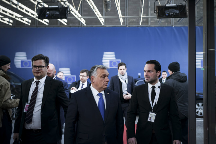 Fotó: MTI/Miniszterelnöki Sajtóiroda/Fischer Zoltán Orbán Viktor megkezdte brüsszeli tárgyalásait