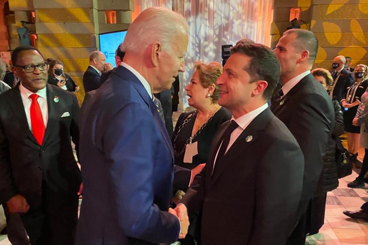 Zelenszkij segélyekért ment Washingtonba