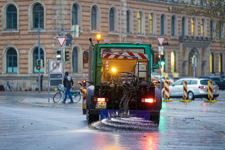 Fotó: AFP/DPA/Moritz Frankenberg Jégpáncél okozott káoszt Németországban