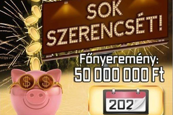 Fotó: Szerencsejáték Zrt. Akár 50 millióval gazdagabban is indulhat az újév