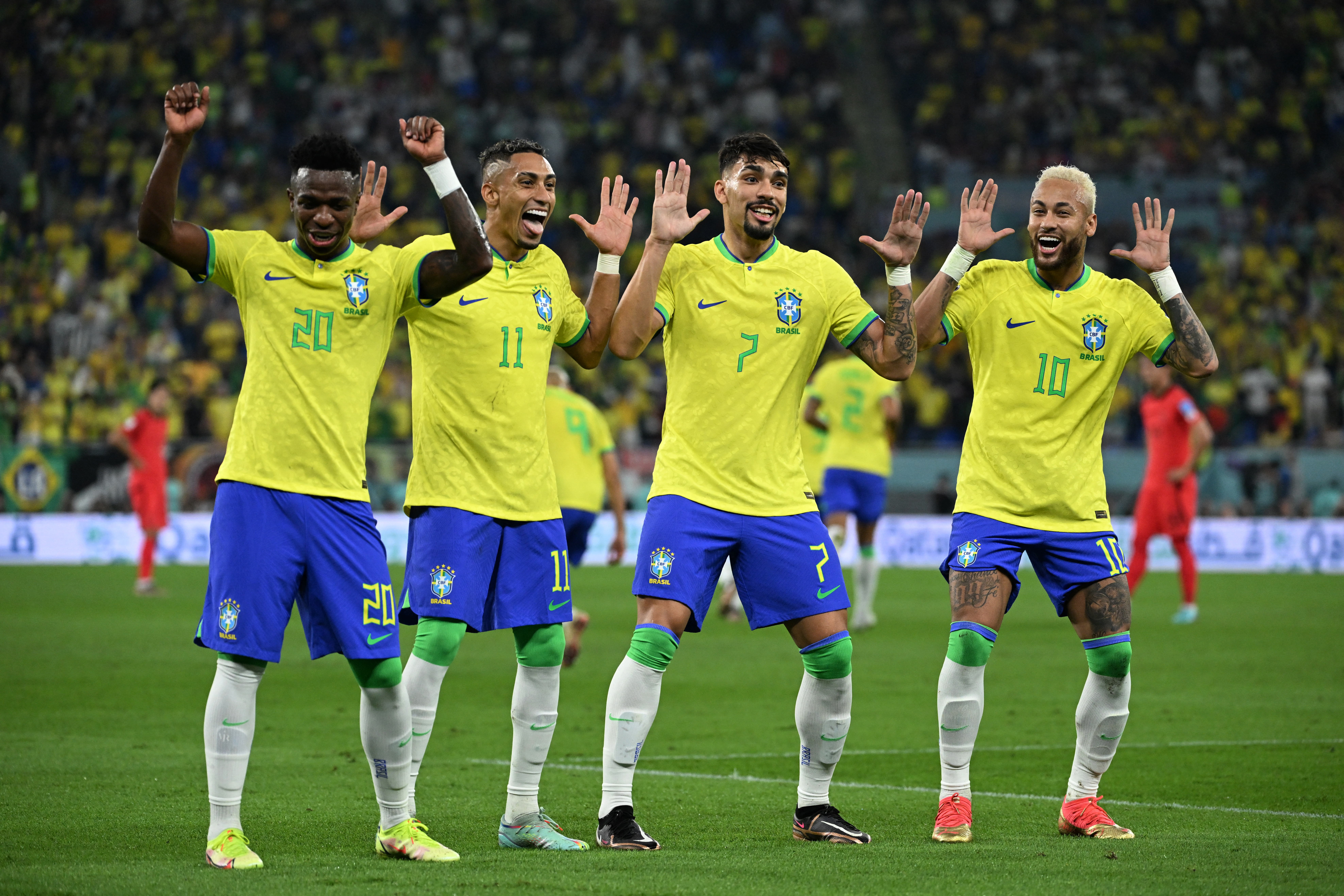 Бразилия первая в мире. Бразилия Хорватия 2022. Бразилия Корея ЧМ 2022. Сборная Бразилии 2023.