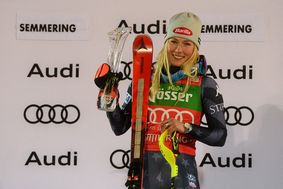 Bombaformában az amerikai Mikaela Shiffrin