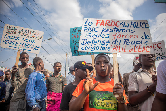 Keresztények tízezrei tüntettek a Kongó keleti felét szorongató erőszak ellen
