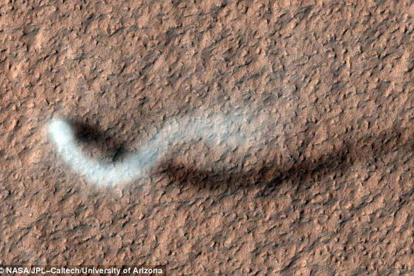 Először vette fel egy marsi porördög hangját a NASA marsjárója