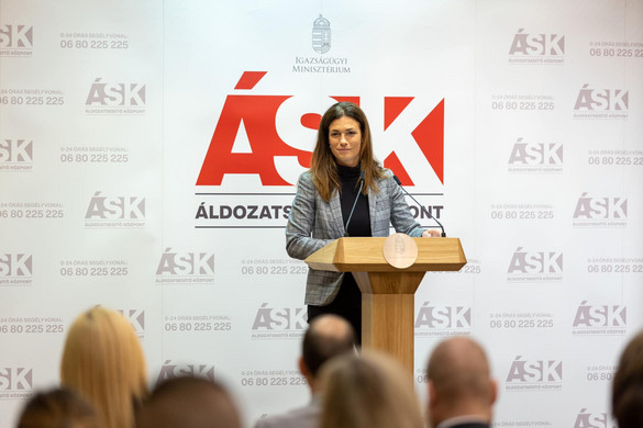 Varga Judit: Egyre hatékonyabb az áldozatirányítás