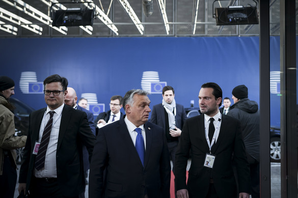 Orbán Viktor megkezdte brüsszeli tárgyalásait