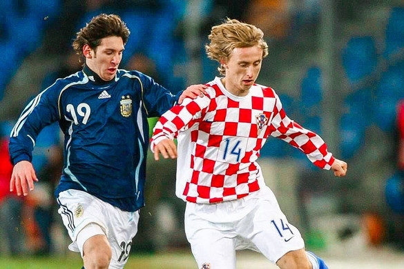 Messi és Modric: tizenhat éve már találkoztak