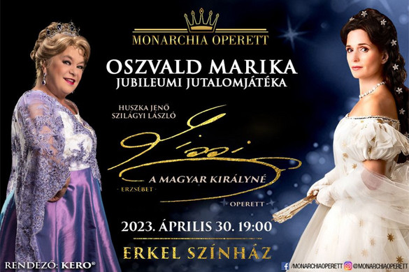 Oszvald Marika születésnapi jutalomjátéka az Erkel Színházban