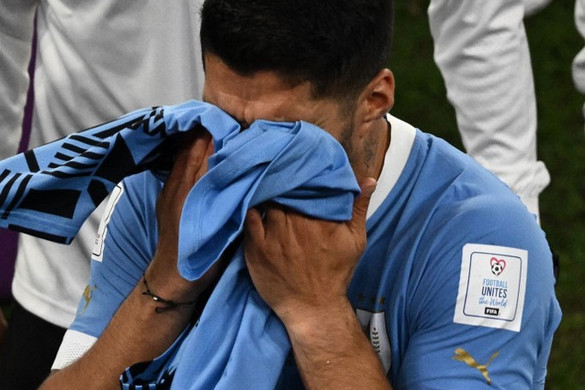 Luis Suárez könnyeit a fél világ látta