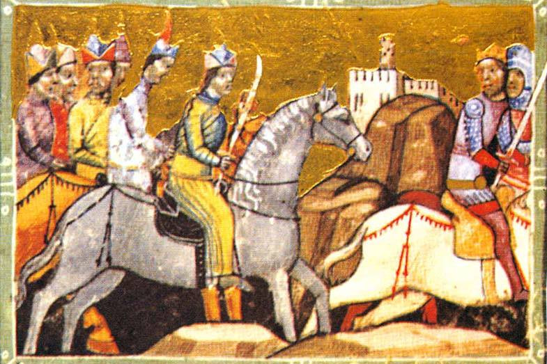 IV. Béla menekülése a tatárok elől