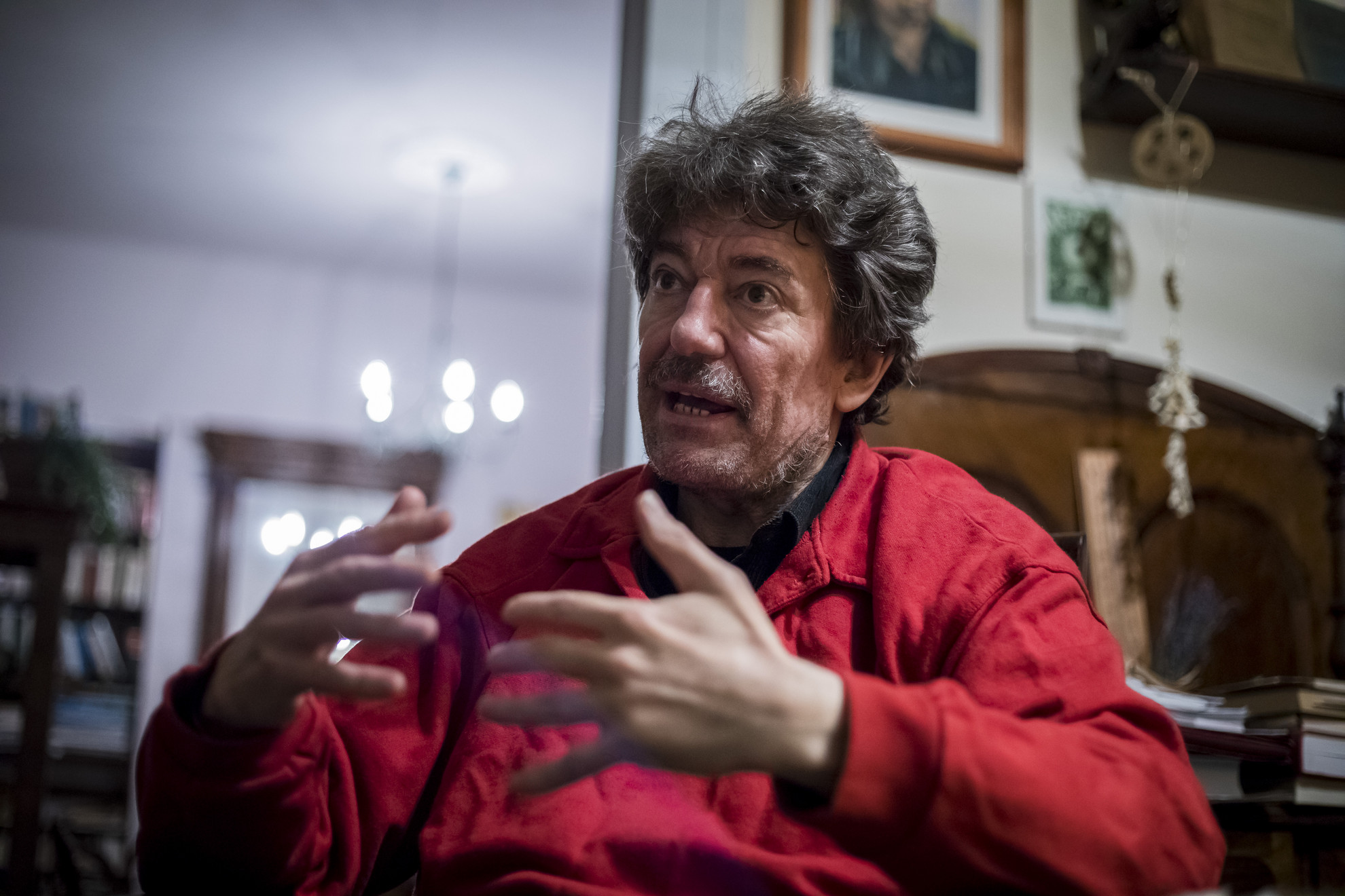 Fotó: Purger Tamás Halmy György szerint például a Dozmati regösének révén a mai ember is ráhangolódhat az ősi történetre, amely mindannyiunkat összeköt