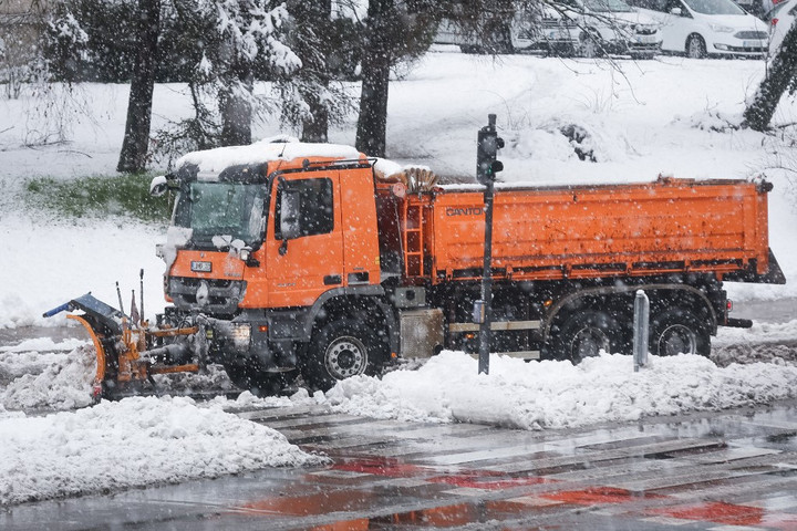 A havazás miatt korlátozhatják a teherautók forgalmát