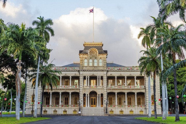 Fotó: Christian Kober / Robert Harding Premium / robertharding via AFP Felravatalozták az utolsó hawaii hercegnő koporsóját Honoluluban