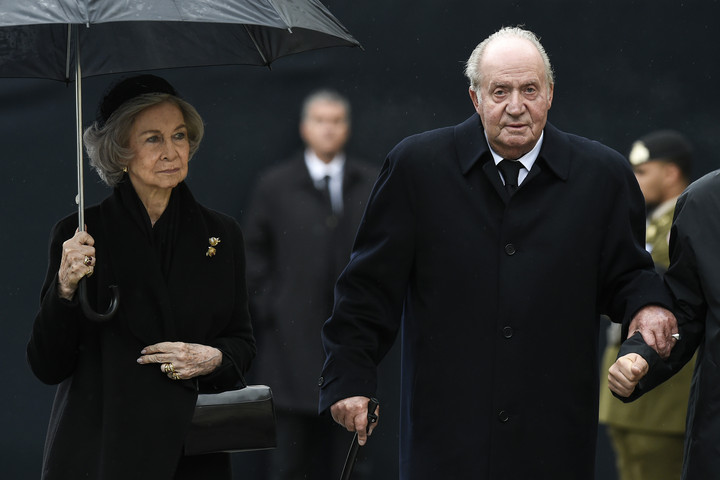 Fotó: AFP Nyolcvanöt éves I. János Károly volt spanyol király