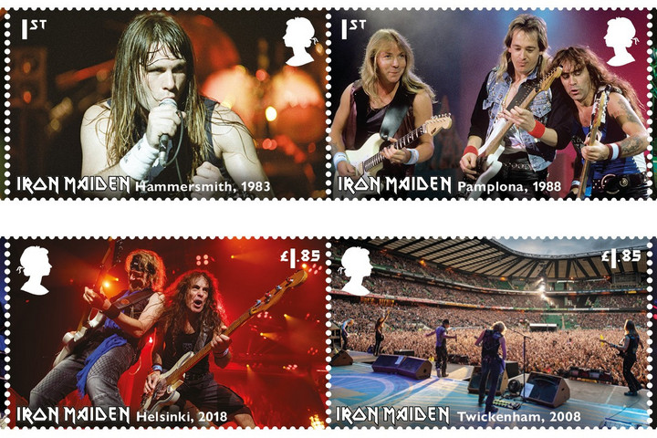 Iron Maiden-bélyegekkel erősít a Királyi Posta