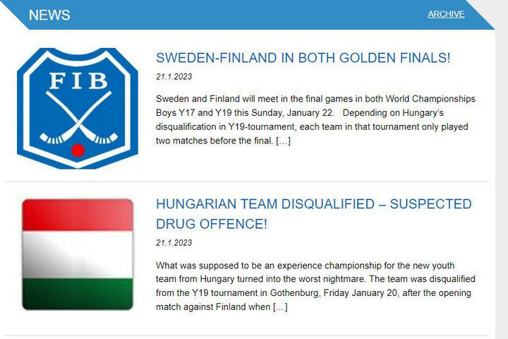 Fotó: Worldbandy.com Kábítószer-használat gyanúja miatt kizárták a magyar válogatottat