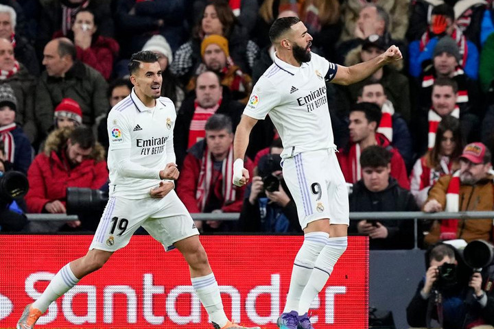 Fotó: AFP A Barcelona és a Real Madrid is 3 ponttal gazdagodott