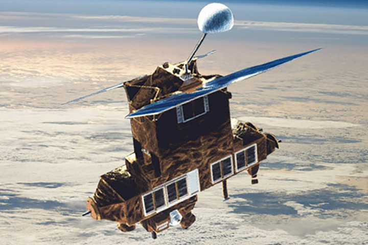 Fotó: nasa.gov Égből hullik ma a műhold