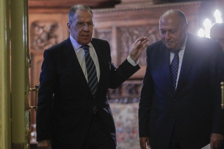 Blinkentől vitt Lavrovnak üzenetet az egyiptomi külügyminiszter