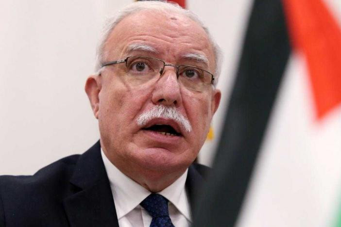 Fotó: AFP A palesztin külügyminiszter bírálta Washington palesztinokkal és Izraellel kapcsolatos politikáját