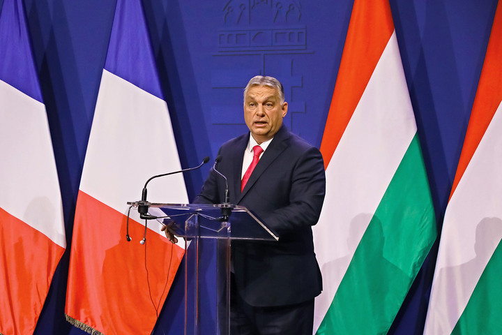 Fotó: MH/Purger Tamás Boulevard Voltaire: Orbán Viktor mutatja az utat a franciáknak