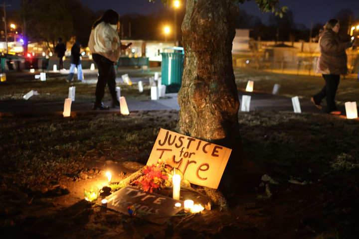 Fotó: SCOTT OLSON/Getty Images via AFP Halállal végződő rendőri intézkedés miatt tüntettek