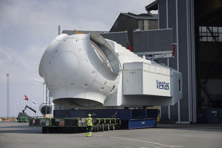 Fotó: Vestas Húszezer háztartás energiaszükségletét fogja fedezni a jelenlegi legerőteljesebb szélturbina