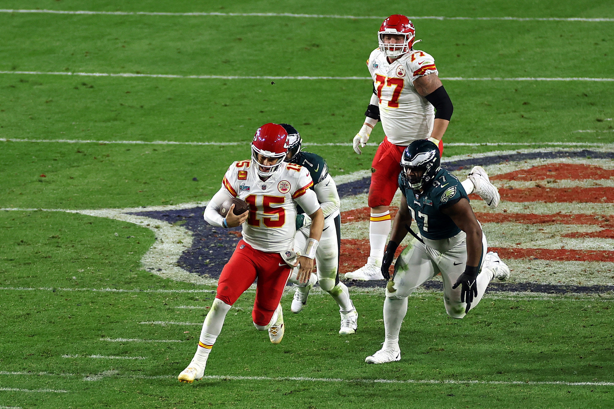 Fotó: AFP/Sarah Stier Sérülten is kiemelkedően játszott Patrick Mahomes