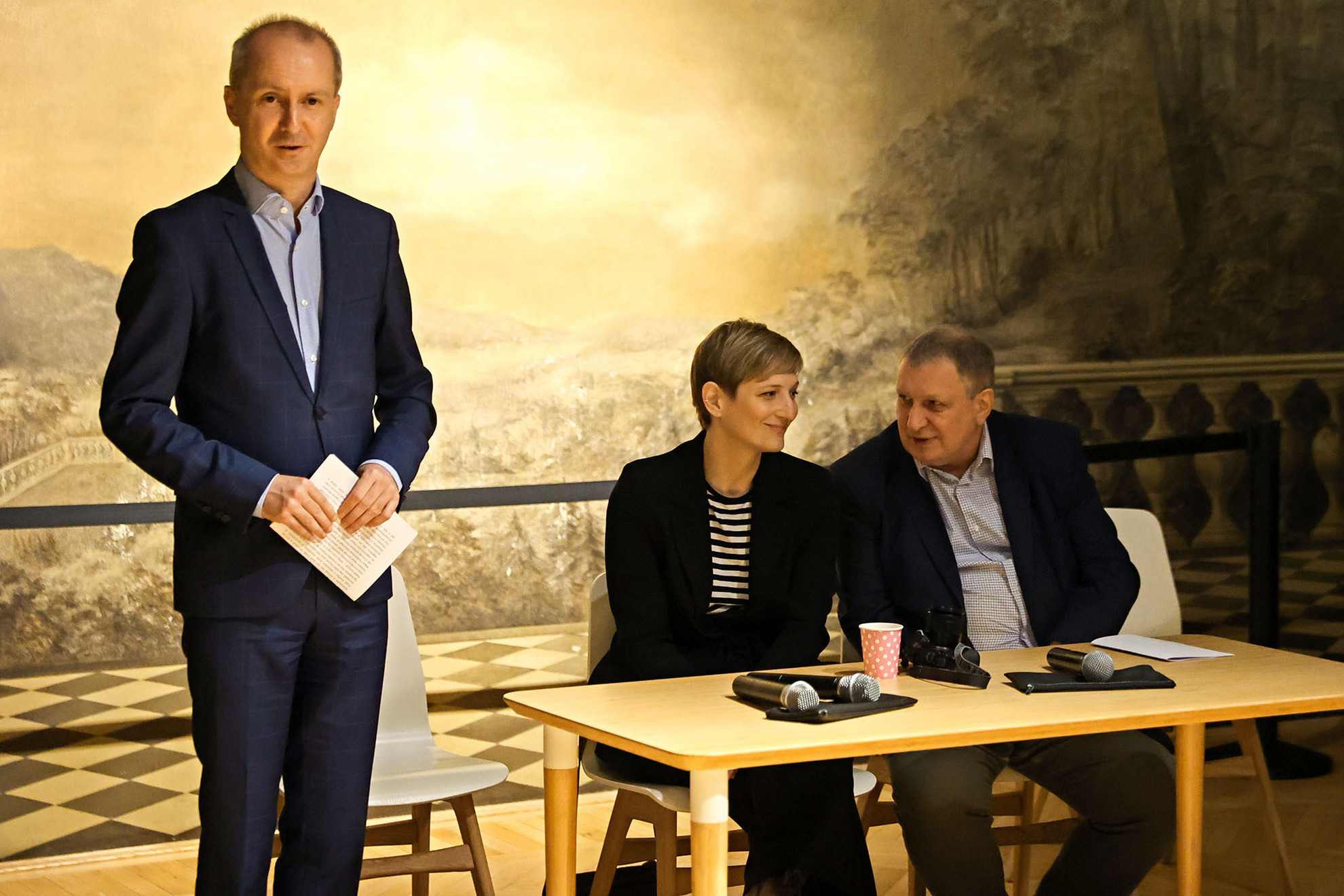 Fotó: MH/Török Péter Baky Péter, a Mai Manó Ház vezetője a sajtóbejáráson
