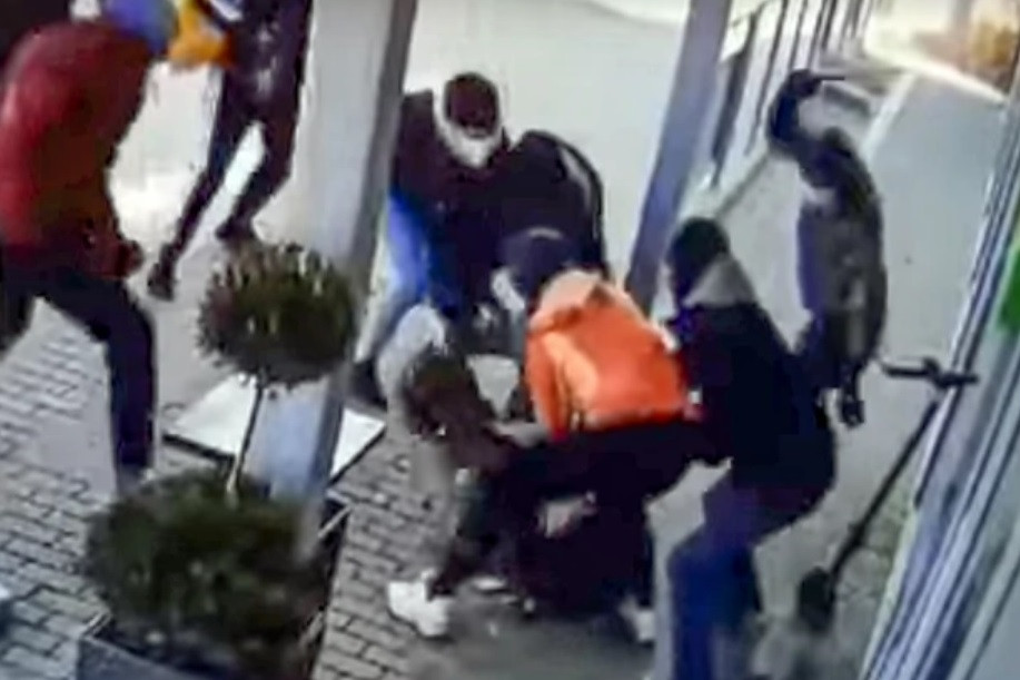 Fotó: Forrás: police.hu Antifa-támadás Budapesten