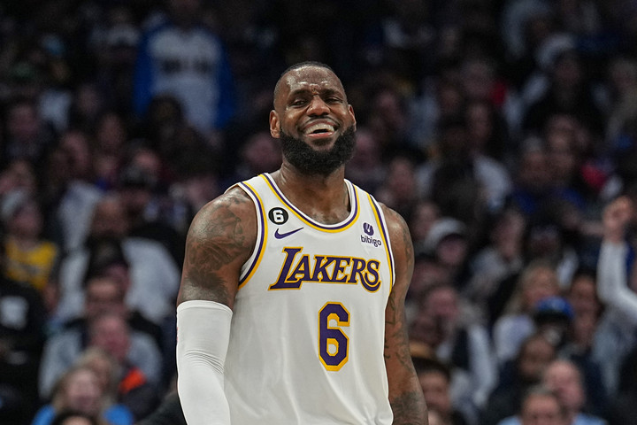 Fotó: AFP/NBAE/Getty Images/Glenn James Lábfejsérülést szenvedett LeBron James