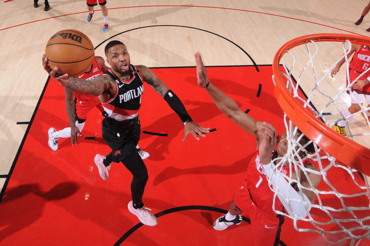 Fotó: AFP/Getty Images/NBAE/Sam Forencich Damian Lillard: 71 pont és új egyéni triplarekord