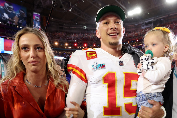 Fotó: AFP/Christian Petersen Patrick Mahomes lett a Super Bowl hőse