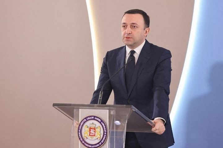 Fotó: AFP/GEORGIAN PRESIDENCY Grúz kormányfő: Az ukránok megpróbálják Grúziát konfliktusba sodorni Oroszországgal