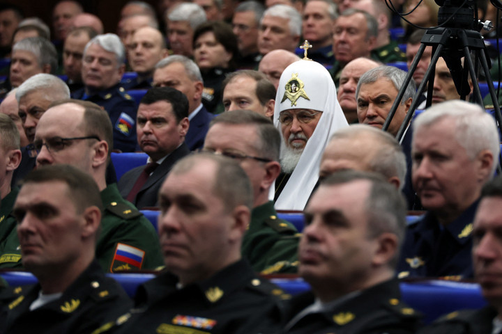 Fotó: AFP/Sputnik/Mihail Klimentyev Tartós békét remél Kirill pátriárka