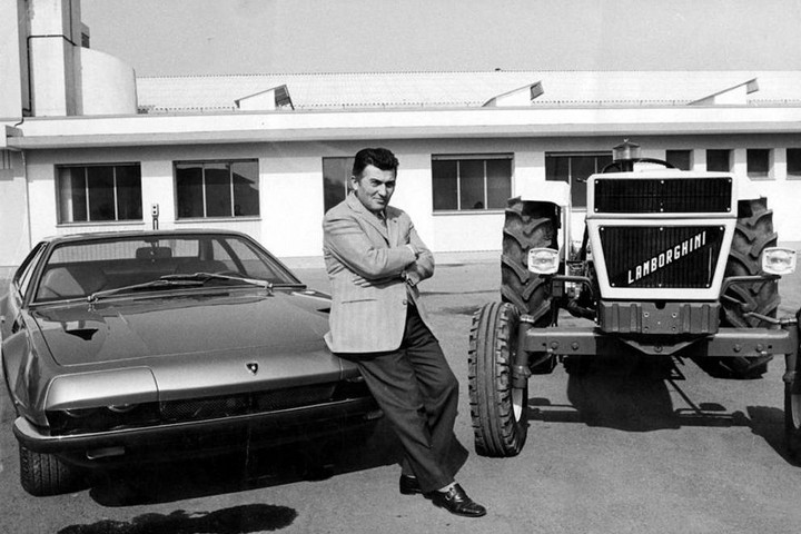 Fotó: Wikipédia Ferruccio Lamborghini autógyáros harminc éve halt meg