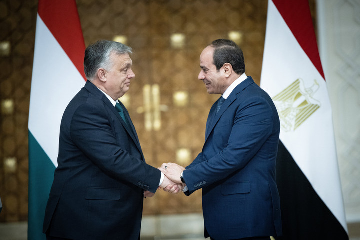 Orbán Viktor: A veszélyek korában felértékelődik Magyarország és Egyiptom kapcsolata